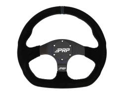 PRP - PRP G251 Comp-R Flat Suede Steering Wheel 13" Dia Deep Dish 6-Bolt - Image 1