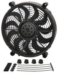 Derale - Derale 18214 14" High Output Single RAD Pusher/Puller Fan Standard Mount Kit - Image 2
