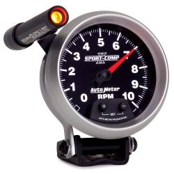 AutoMeter - AutoMeter 3690 Sport-Comp II Mini Tachometer Gauge 3.75" 10000RPM w/Light - Image 3