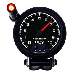 AutoMeter - AutoMeter 5990 ES Mini Tachometer Gauge 3.75" 10000RPM w/Shift Light 2-1/16" - Image 1