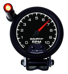 AutoMeter - AutoMeter 5990 ES Mini Tachometer Gauge 3.75" 10000RPM w/Shift Light 2-1/16" - Image 2