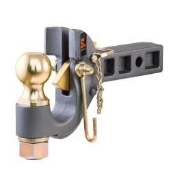 CURT - CURT 48406 SecureLatch Ball/Pintle Hitch - Image 1