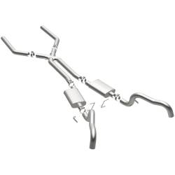 MagnaFlow Exhaust Products - MagnaFlow 15899 Street Series Stainless Crossmember-Back System Straight-Through - Image 2