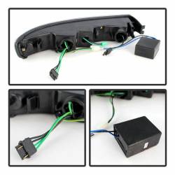 xTune Auto - xTune Auto 9027147 LED Front Bumper Lights Black/Clear - Image 3