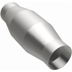 MagnaFlow Exhaust Products - MagnaFlow 59928 Universal Catalytic Converter 11"L x 4"W Round 2.75" - Image 2