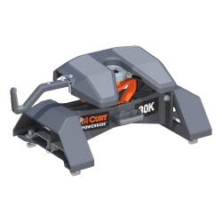 CURT - PowerRide 30K 5th Wheel Hitch, Select Silverado, Sierra HD, 8' Bed, Puck - Image 1