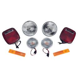 Crown Automotive Jeep Replacement - Crown Automotive LK3 Light Master Kit for 1981-1986 Jeep CJ-5 CJ-7 & CJ-8 Models - Image 1