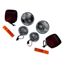 Crown Automotive Jeep Replacement - Crown Automotive LK3 Light Master Kit for 1981-1986 Jeep CJ-5 CJ-7 & CJ-8 Models - Image 2