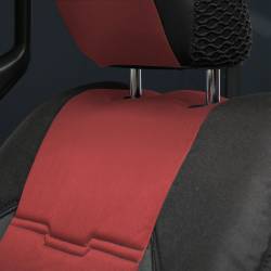 Smittybilt - Smittybilt 576230 Neoprene Seat Cover F/R Red for 18-22 Jeep Wrangler JL - Image 9
