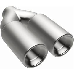 MagnaFlow Exhaust Products - MagnaFlow 35167 Stainless Tip Dual Round 3x10 2.2 - Image 2