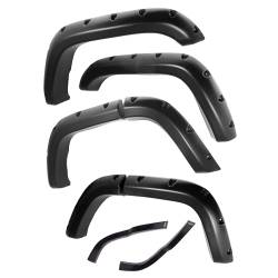 Rugged Ridge - Rugged Ridge 11634.10 All Terrain 6Pc Fender Flare Kit 84-01 Jeep Cherokee XJ 4D - Image 1