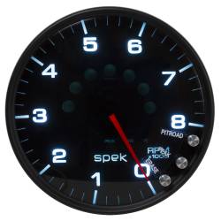 AutoMeter - AutoMeter P23852 5" Spek-Pro Electric 8K Guage Tachometer - Image 1