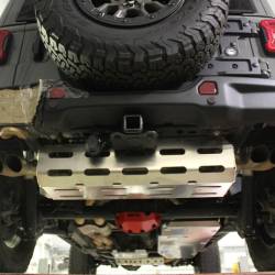 Asfir 4x4 - Asfir 4x4 547581 Muffler Skid Plate for for 21-25 Jeep Wrangler 6.4 - Image 5