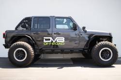 DV8 Offroad - DV8 Offroad SRJL-07 FS-15 Series Rock Sliders for 18-25 Jeep Wrangler JL 4DR - Image 14