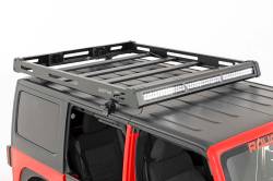 Rough Country Suspension Systems - Rough Country Hard Top Roof Rack Black for Jeep Wrangler JK 10605 - Image 6