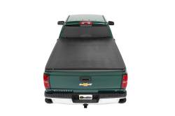 Bestop 16243-01 EZ-Fold Soft Tri-Fold Tonneau Cover for 20-26 Silv/Sra HD 6.9'