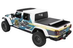 Bestop - Bestop 19280-17 EZ-Roll Soft Roll-Up Tonneau Cover Black for 20-25 Gladiator 5' - Image 2