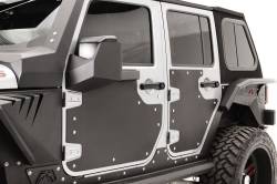 Fab Fours - Fab Fours JK3002-1 REAR Door Skins for 07-18 Wrangler JK - Image 3