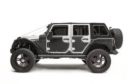 Fab Fours - Fab Fours JK3000-1 FRONT Door Skins for 07-18 Jeep Wrangler JK - Image 1