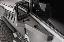 Fab Fours - Fab Fours JK3001-1 Door Skin Mirror Guard for 07-18 Jeep Wrangler JK - Image 1