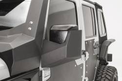 Fab Fours - Fab Fours JK3001-1 Door Skin Mirror Guard for 07-18 Jeep Wrangler JK - Image 2