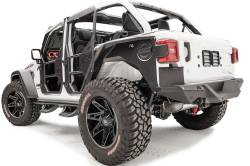 Fab Fours - Fab Fours M4550-1 Rear Bumper License Plate Bracket for 18-24 Jeep Wrangler JL - Image 2