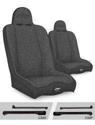 PRP - PRP A140110-C32-54 Daily Driver High Back Seats Kit for Wrangler CJ7/YJ Pair - Image 1