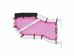 Steinjager - Steinjager Mesh Tube Door Covers Rear-Mauve for Wrangler JK J0043855 - Image 1