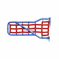 Steinjager - Steinjager Cargo Net Tube Door Covers Front Red for Wrangler JL J0048417 - Image 1