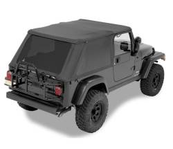 Bestop 52821-35 Replace-A-Top for Trektop Black Diamond for Jeep Wrangler LJ