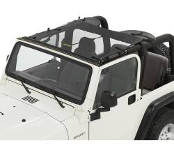 Bestop Sun Targa Bikini Top-Mesh for Wrangler TJ 52403-11