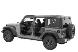 Bestop - Bestop 51740-01 Front Element Tube Doors Matte Black for 20-25 Gladiator JL/JT - Image 3