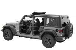Bestop - Bestop 51741-01 Rear Element Tube Doors for 20-26 Jeep Gladiator JT/Wrangler JL - Image 2