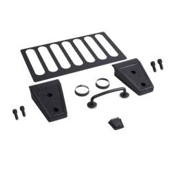 Rugged Ridge - Rugged Ridge 11201.04 Black Hood Dress Up Kit Black for 07-12 Jeep Wrangler JK - Image 1