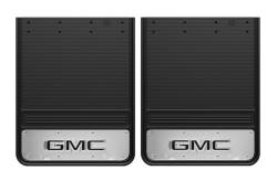 Gatorback - Gatorback 19"x24" Rear Dually Black Mud Flaps GMC Logo GB1924GB-2 - Image 1