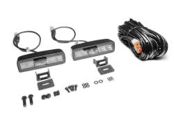 Go Rhino - Go Rhino 750600622FBS Blackout Series Sixline LED Flood Light Kit - Image 6