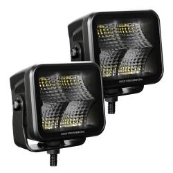 Go Rhino - Go Rhino 750400321FCS Blackout Series Cubeit LED Cube Flood Light Kit - Image 2