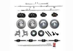 Ford Performance Parts - Ford Performance M-2300-YBK Black Performance Brake Kit for 15-23 Mustang GT350R - Image 1