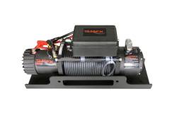 TrailFX - TrailFx WA017 Winch Mount Fixed Flat for 12000LB Black Powder Coat - Image 2