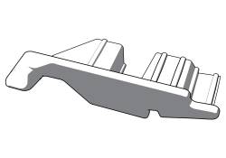 Truxedo - Truxedo 1117467 Header End Plug Kit Rear for Kits Mfg 2008 & Newer Lo Pro/Deuce - Image 2