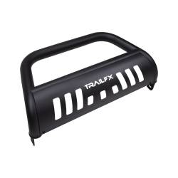 TrailFX - TrailFX B0043T Titanium Black 3" Bull Bar w/Skid Plate & Light Mount - Image 2