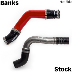Banks Power - Banks 26006-PC Red Boost Tube Upgrade Kit for 19-24 Ram 2500/3500 6.7L Cummins - Image 2