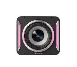 Alpine - Alpine S2-SB10 PrismaLink S-Series 10" Sealed Subwoofer Enclosure w/RGB Light - Image 4