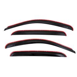 TrailFX - TrailFX 4515IC 4PC Smoke Low Profile In-Channel Window Vents 07-13 GM Crew & SUV - Image 1