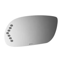 Burco - Burco 4003S Left Door Mirror Glass for 03-05 Buick Park Avenue - Image 2