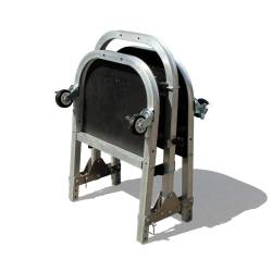 EZ4x4 - EZ4x4 1900 0084 Aluminum 4-Door Storage Cart Silver for Jeep Wrangler/Gladiator - Image 2