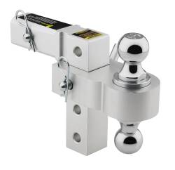 Smittybilt - Smittybilt 2925 2" Receiver 2" 1-7/8" Ball 6" Adjust. Trailer Hitch Ball Mount - Image 1