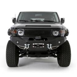 Smittybilt - Smittybilt 612850 Textured Black M1 Truck Front Winch Bumper for 07-15 Toyota FJ - Image 4