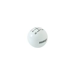 Hurst - Hurst 1630025 Classic 5-Speed Shift Knob Lower Right Reverse White 3/8-16 - Image 3