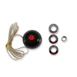 Hurst - Hurst 1630050 Black Classic Round Shift Knob w/Switch 7/16-20 12V - Image 2